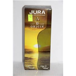 750ML BOTTLE OF JURA 10 YR SCOTCH