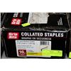 Image 1 : BOX OF 7/16" CROWN 1 3/4" LEG GRIP RITE STAPLES