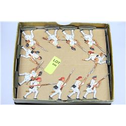 COLLECTION OF 1940'S ZINNFIGUREN - FRENCH COLONIAL