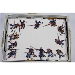 COLLECTION OF 1940'S ZINNFIGUREN - FRENCH INFANTRY