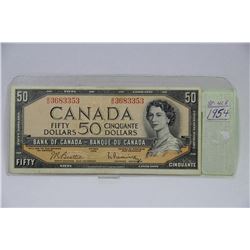 1954 FIFTY DOLLAR BANKNOTE