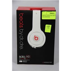 REPLICA BEATS BY DR. DRE WHITE HEADPHONES