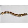 Image 1 : LADIES SILVER & CITRINE GEMSTONE BRACELET