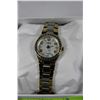 Image 1 : LADIES FOSSIL WATCH WHITE MOTHER OF PEARL - 2 TONE