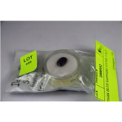 BOX OF CHRISTMAS DECOR SOLD W/ GOLD TONE BIRD CAGE