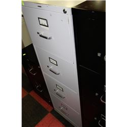 WHITE LEGAL SIZE FILING CABINET
