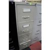 Image 1 : BEIGE 4 DRAWER LETTER SIZE FILING CABINET