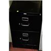 Image 1 : BLACK LEGAL SIZE 2 DRAWER FILING CABINET