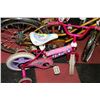 Image 1 : GIRLS BARBIE BICYCLE WITH TRAINING WHEELS