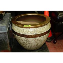 DESIGNER PLANTER WITH HANDCRAFT FINISH - 20"