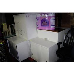 LARGE LOT OF ASSORTED FILING CABINETS