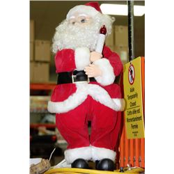 ILLUMINATED ELECTRIC ANIMATED SANTA