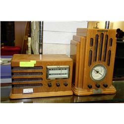 REAL WORKING VINTAGE RADIO REPLICAS X2
