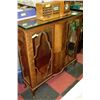 Image 1 : ANTIQUE 1930-40'S CURIO CABINET