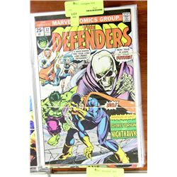 PK OF 12 DEFENDERS MARVEL COMICS