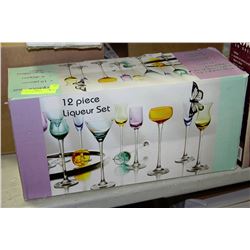 12 PIECE LIQUEUR SET