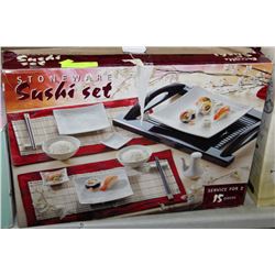 STONEWARE SUSHI SET