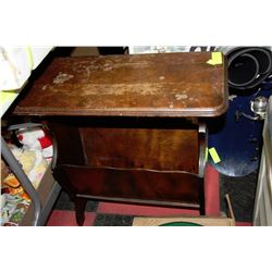 ANTIQUE PHONEBOOK TABLE