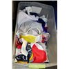 Image 1 : BIN OF ASSORTED SPORTS CAR FLAGS
