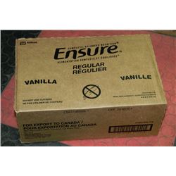 CASE OF 24 X 235ML ENSURE - VANILLA