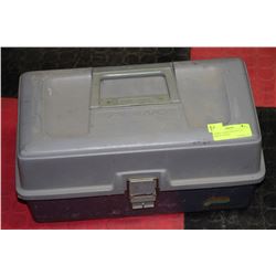 FISHING TACKLE BOX FULL OF FISHING TACKLE