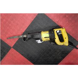 DEWALT ELECTRIC RECIPROCATING SAW W/ EXTRA BLADES