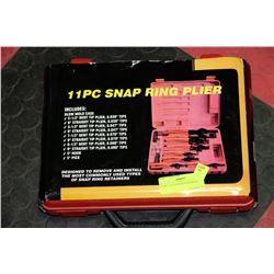 NEW 11-PC SNAP RING PLIER SET