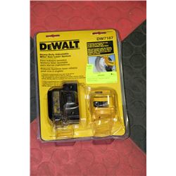 NEW DEWALT HEAVY DUTY ADJUSTABLE MITRE SAW LAZER