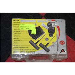 NEW 47PC DELUXE TIRE REPAIR TOOLBOX