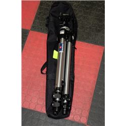 MANFROTTO CAMERA TRIPOD WITH BALL MOUNT HEAD &