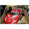 Image 1 : BOX W/REMOTE CONTROL RED NISSAN RACE