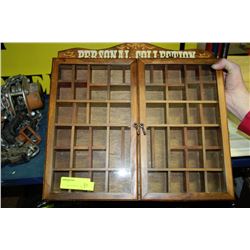PERSONAL COLLECTION WALL HANGING MINI CABINET