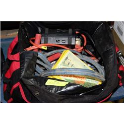 AUTOMOTIVE BLACK/RED EMERGENCY BAG