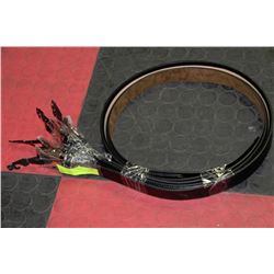 4 PACK OF MEN'S BELTS, SIZE 45"