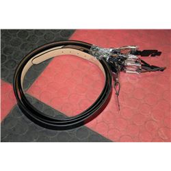 4 PACK OF MEN'S BELTS, SIZE 36"