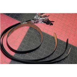 4 PACK OF MEN'S BELTS, SIZE 40"