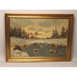 Fritz Jacobsen Oil on Canvas