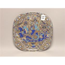 Rosenthal Enamelled Glass Dish