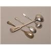 Image 2 : Four English Sterling Condiment Spoons