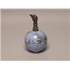 Image 1 : 19th C. Atomizer Pewter & Painted Porcelain