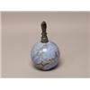 Image 2 : 19th C. Atomizer Pewter & Painted Porcelain