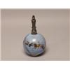 Image 5 : 19th C. Atomizer Pewter & Painted Porcelain