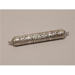 Judaic Esther Scroll Case Ca.1870