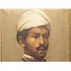 Image 2 : Victorian Orientalist Portrait Oil on Canvas