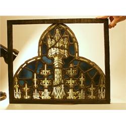 Antique Gothic Styled Stained Glass 