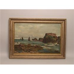 R.B. Vallance Oil on Canvas Signed