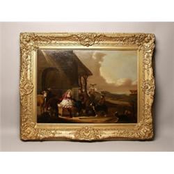 Dutch Oil on Panel 17th Century