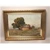 19th C. oil on Canvas Signed Martin Gorheist?