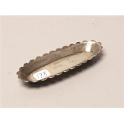 Imperial Russian Hallmarked Silver Pin Tray