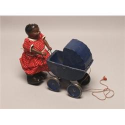 Walking Mammy With Carriage Toy By Noma